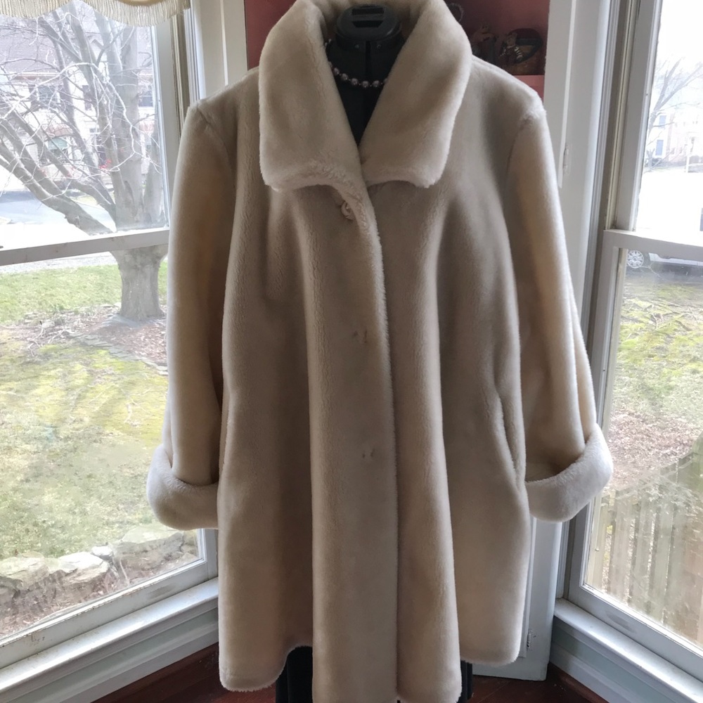 Monterey polar bear coat!